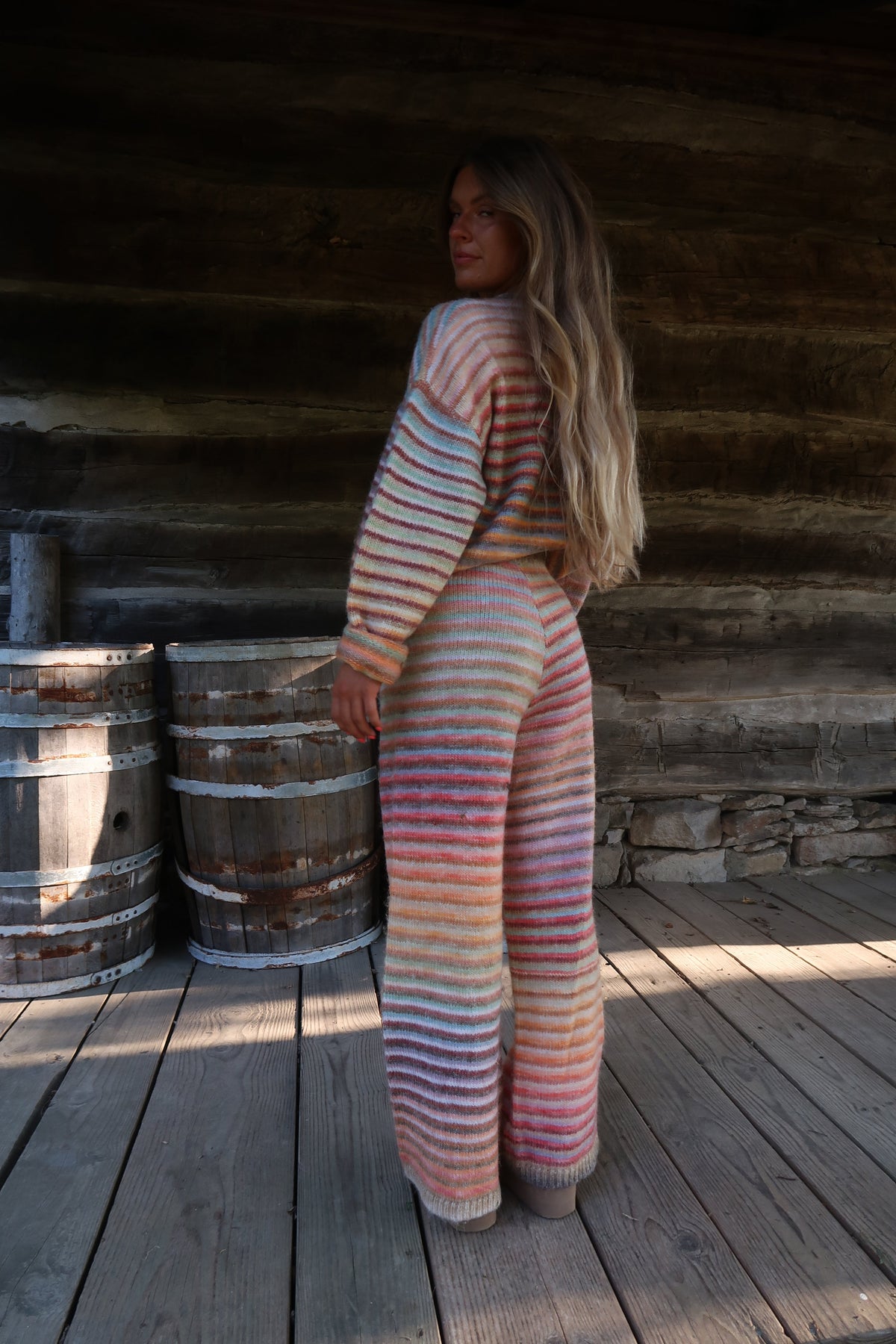 Autumn Air Stripe Pants