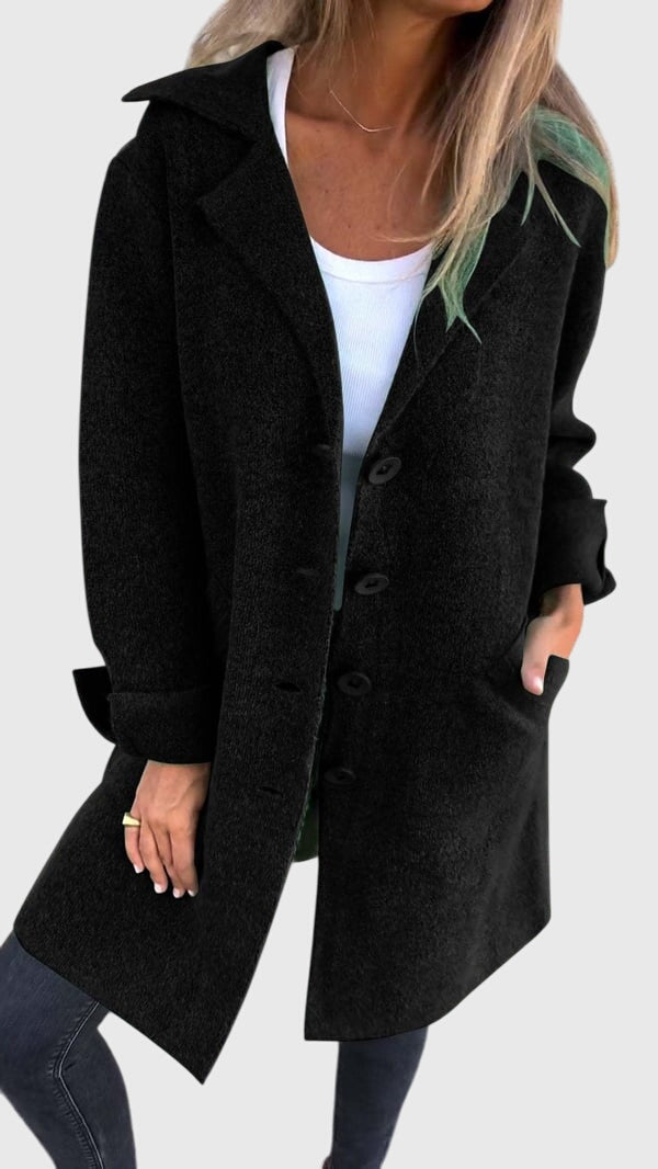 Women's Blazer with Buttons in Ten Colors