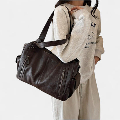 NOEMIE | Classic Leather Tote Bag