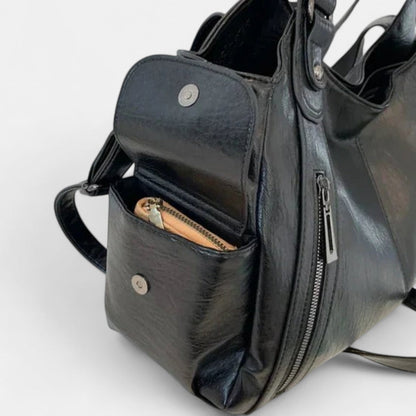 NOEMIE | Classic Leather Tote Bag