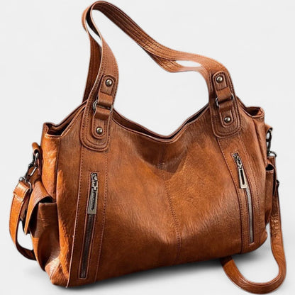 NOEMIE | Classic Leather Tote Bag