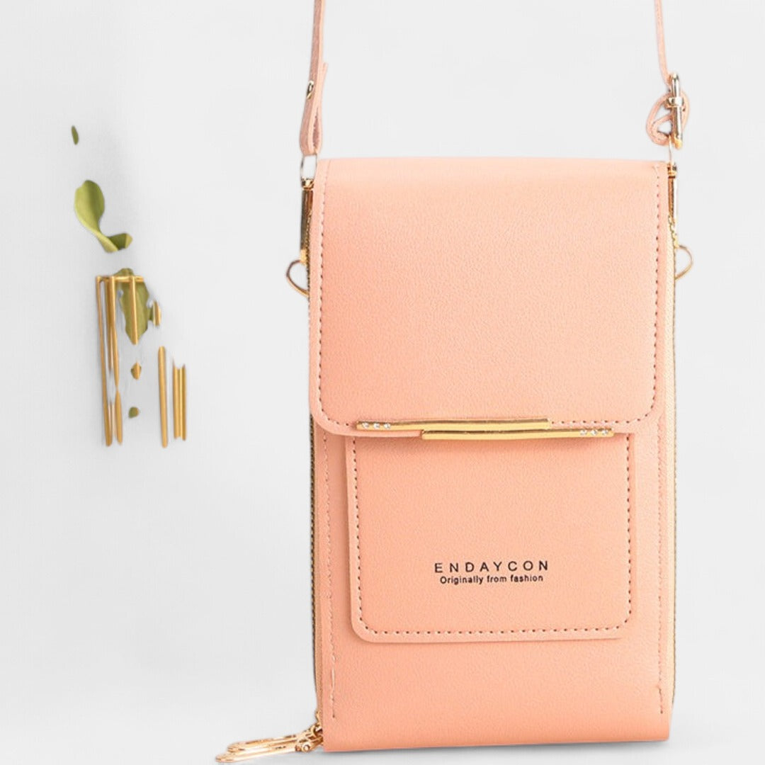 CORA | Stylish Mobile Phone Messenger Bag with Touch Screen