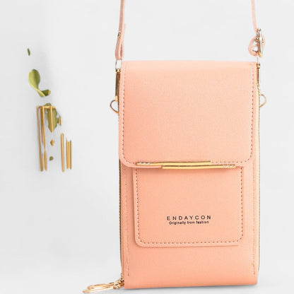 CORA | Stylish Mobile Phone Messenger Bag with Touch Screen