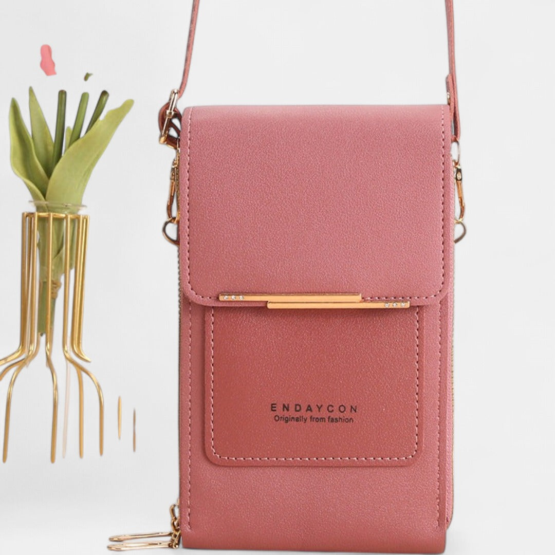 CORA | Stylish Mobile Phone Messenger Bag with Touch Screen