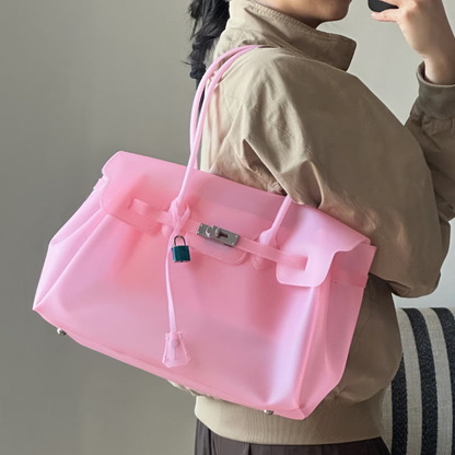 Jelly Birkin Translucent Bag