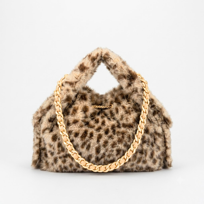 Chanel 25 Leopard Print Hobo Bag