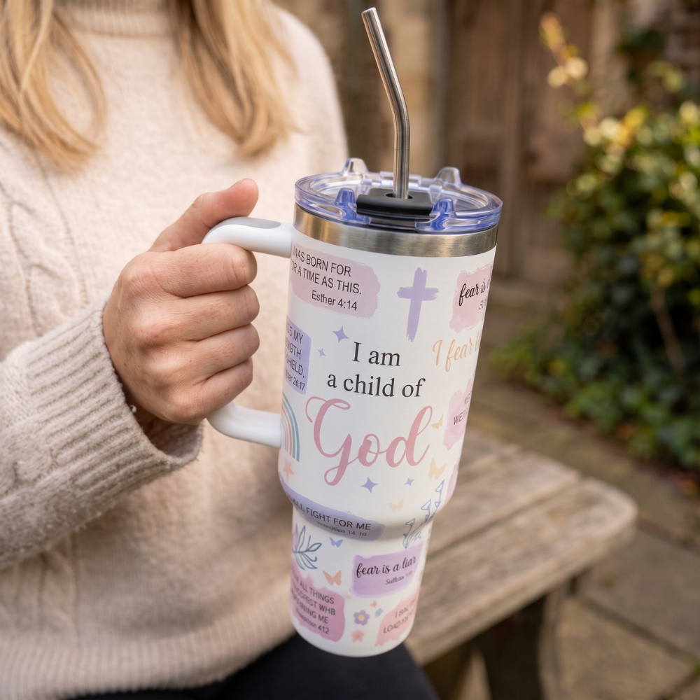 Inspirational Faith 40oz Tumbler