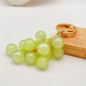 Bubble Jelly Grape Bag Charm (Gift Box Included)