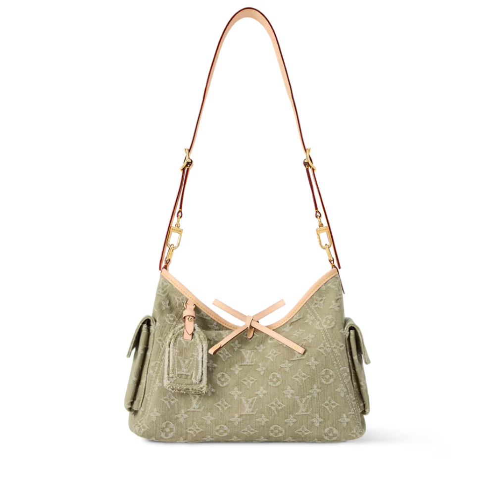 LV Carryall Denim Bag