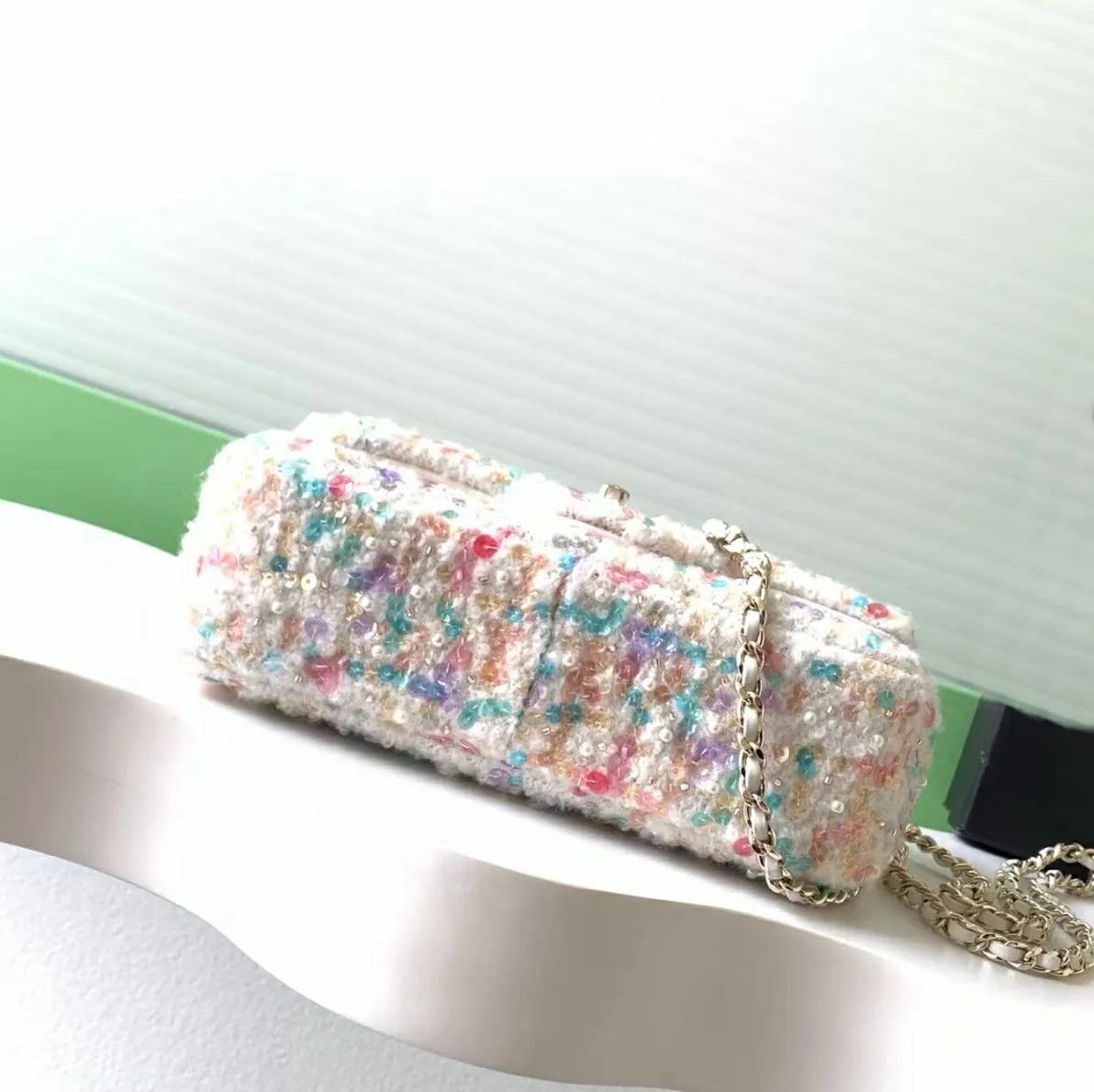Chanel Crusie 2026 multi tweed flap mini bag