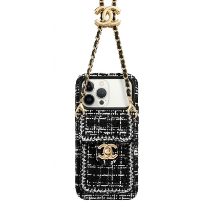 Chanel Tweed Phone Case