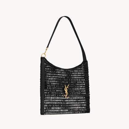 YSL Oxalis Raffia Bag