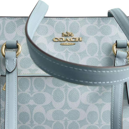 Coach Station Tote Bag In Signature Canvas