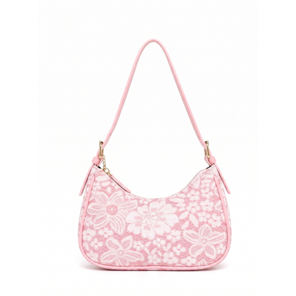 Chic Floral Cherry Shoulder Bag
