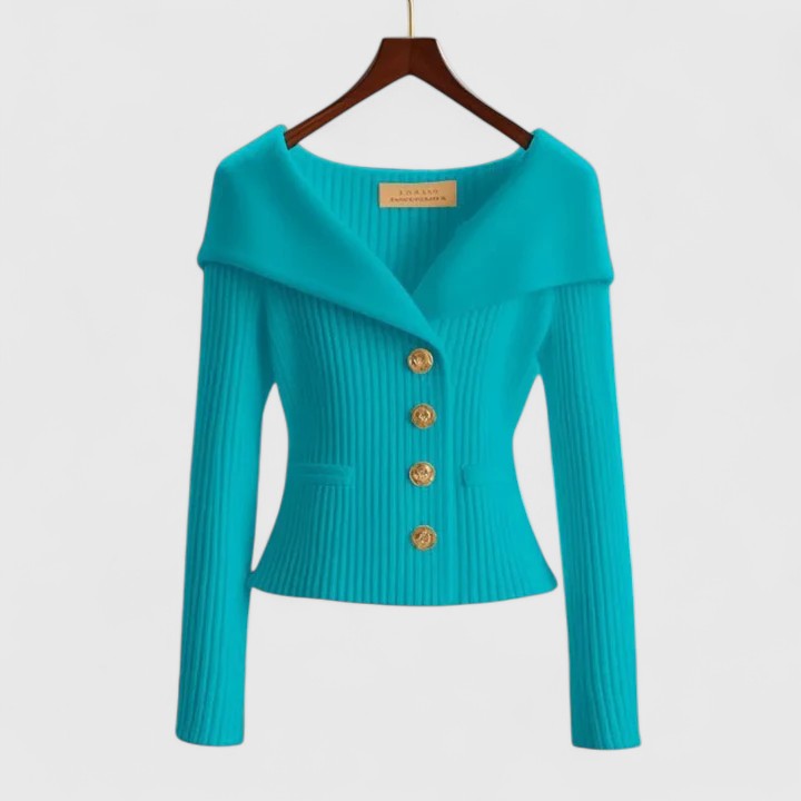 Women's Elegant Cardigan in Ten Bright Colors