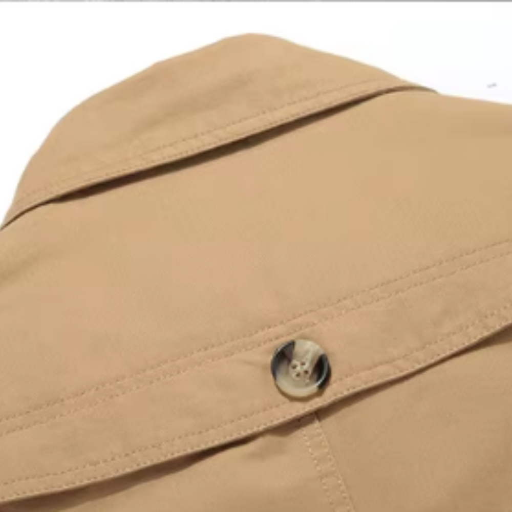 Étienne™ | Elegant Quilted Padded Trench Coat for Men