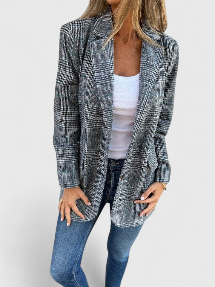 Women's Comfortable Blazer in Brown or Black