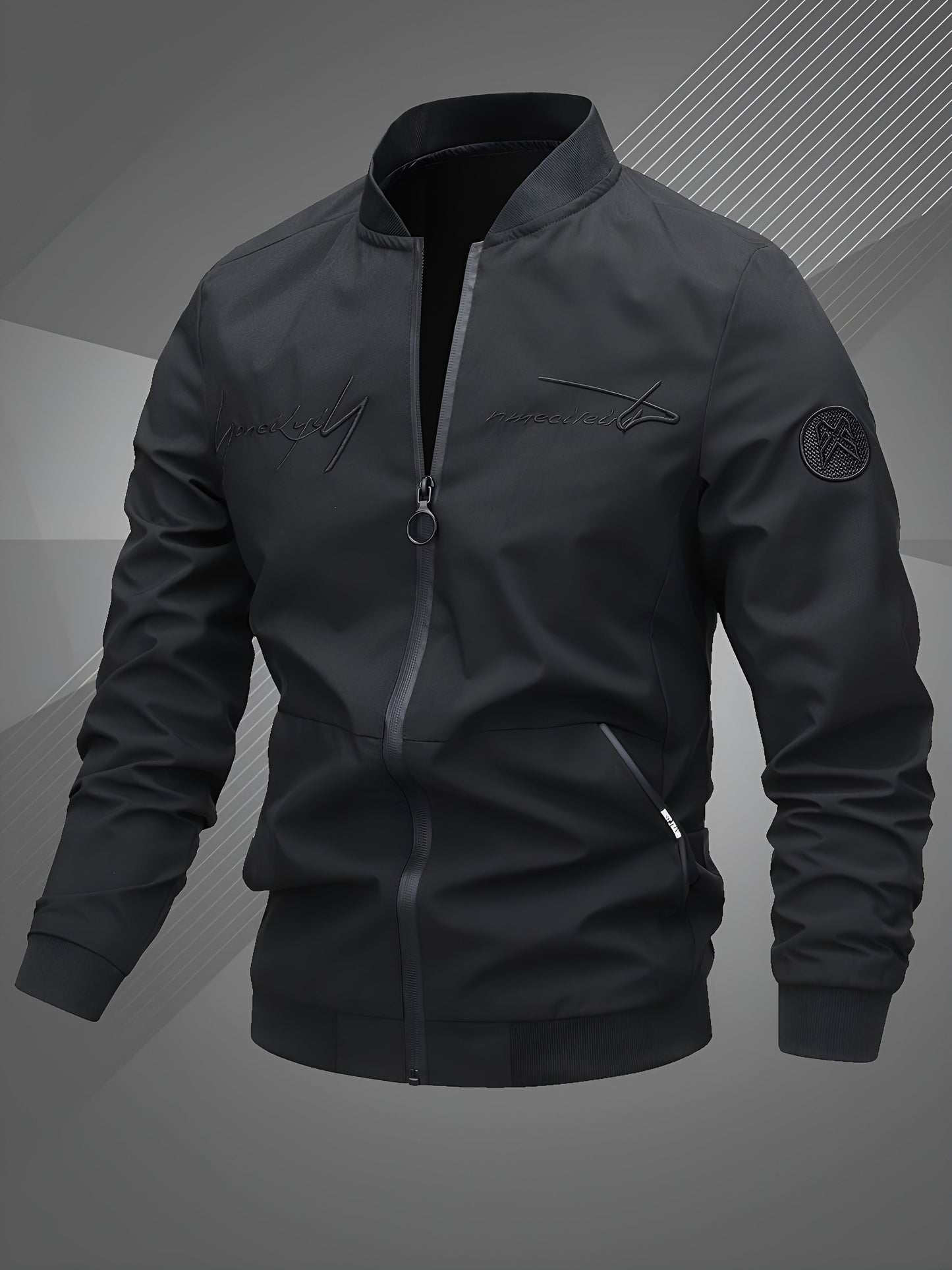Harm™ | Casual Long Sleeve Bomber Jacket