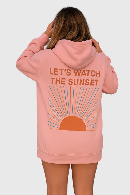Women's Comfortable Hoodie in White, Pink or Blue