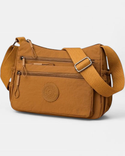 MIA | Women's Multi-Pocket Zipper Crossbody Bag for Daily Use