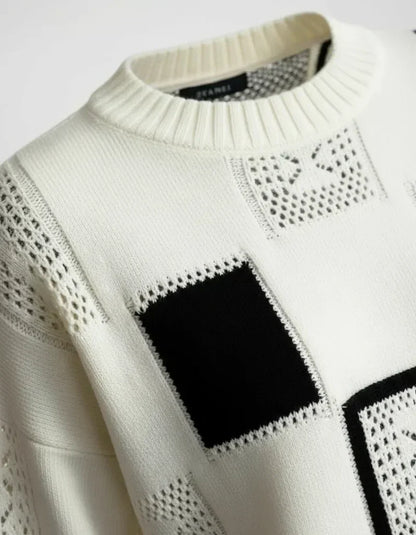 Women's Cozy Sweater in White, Black or Yellow