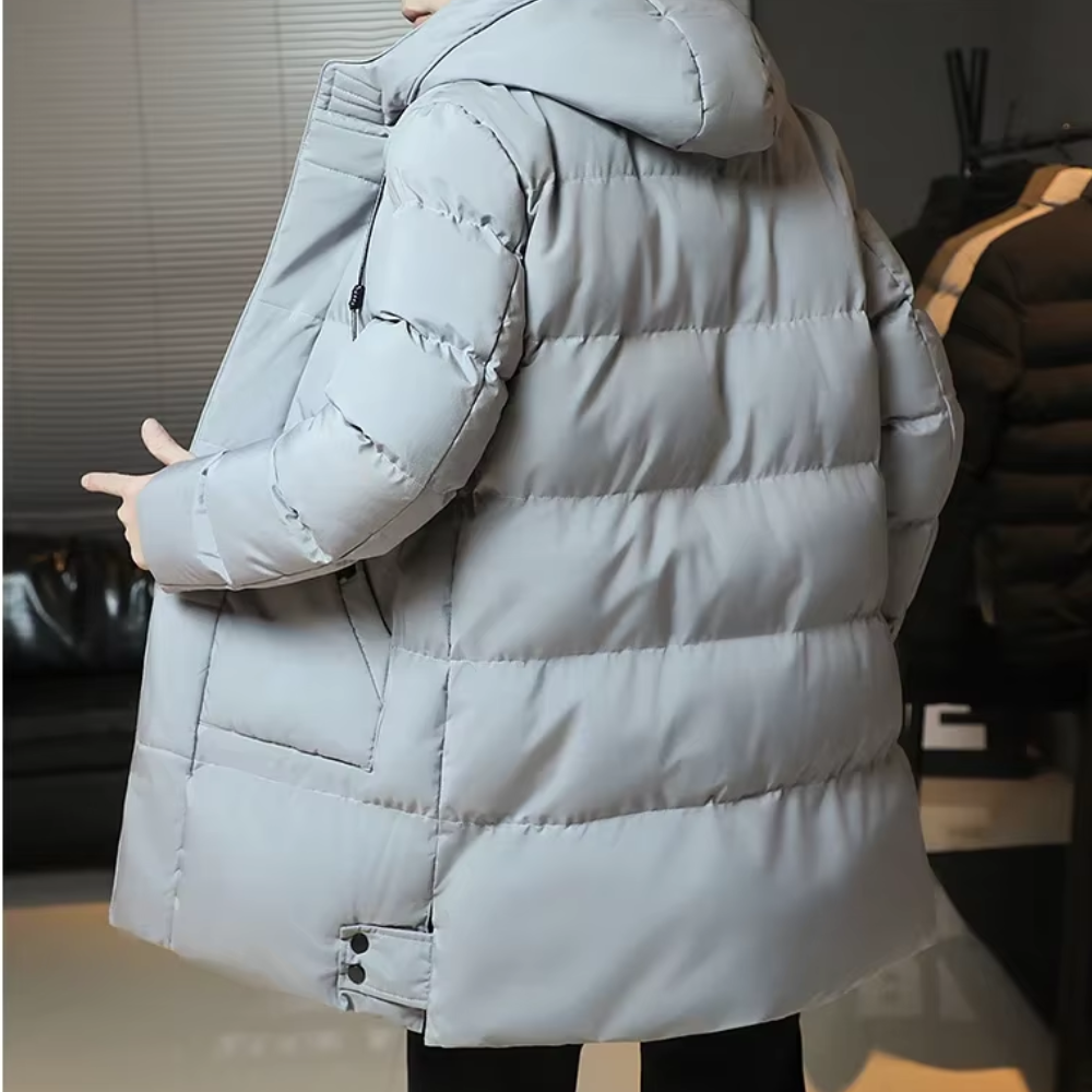 Adrien™ | Elegant Long Winter Coat for Men