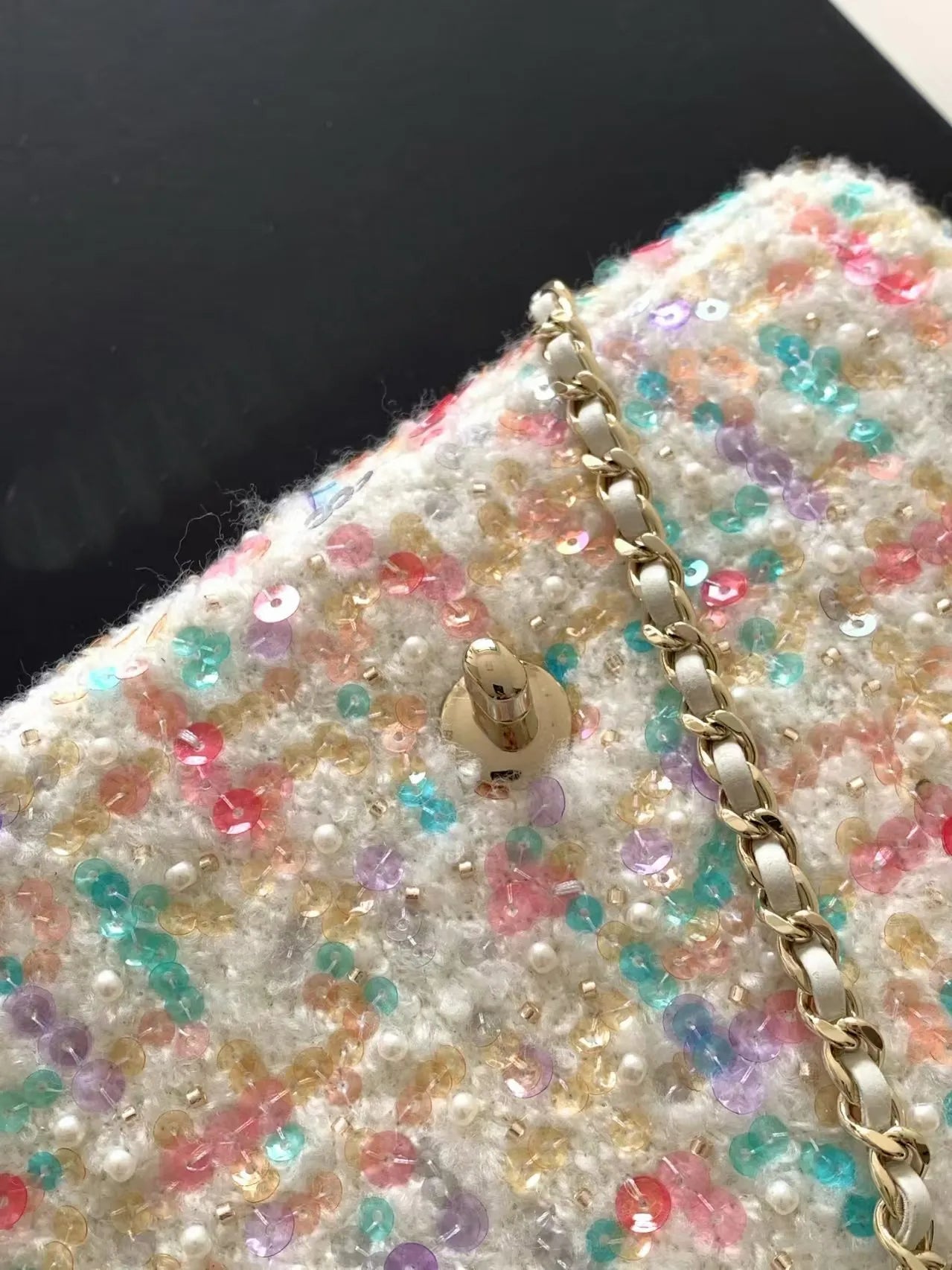 Chanel Crusie 2026 multi tweed flap mini bag