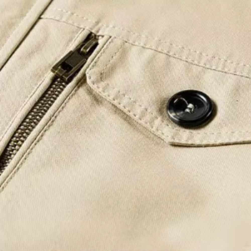 Théo™ | Elegant coat with multiple pockets