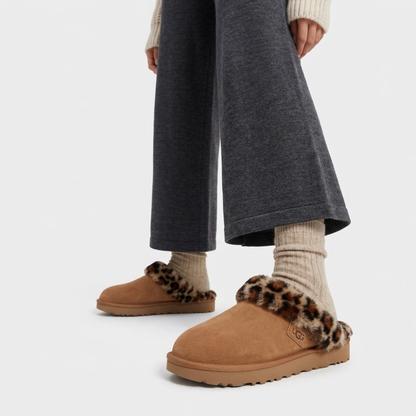 UGG Cluggette Leopard Slippers - Women's