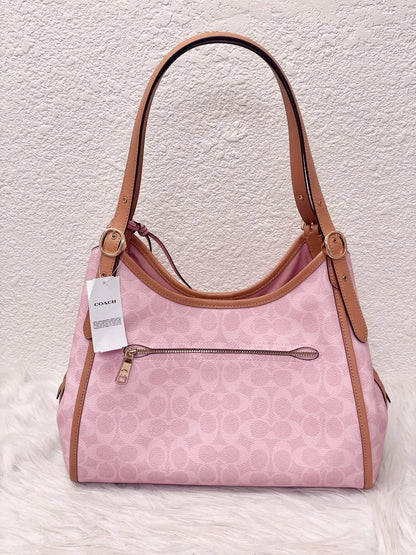 Coach Erin Shoulder Bag In Signature Canvas.