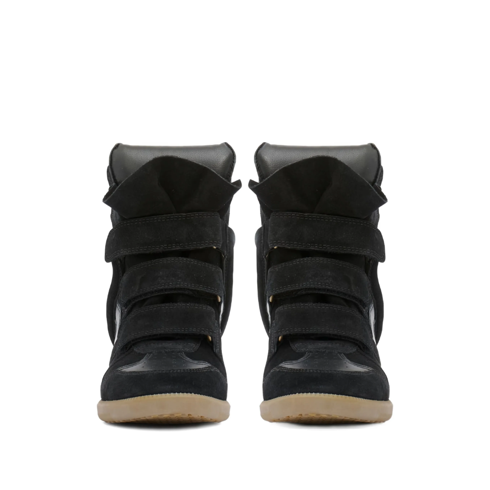 Isabel Marant Bekett Leather Wedge Sneakers