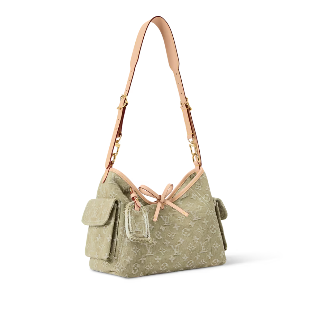 LV Carryall Denim Bag