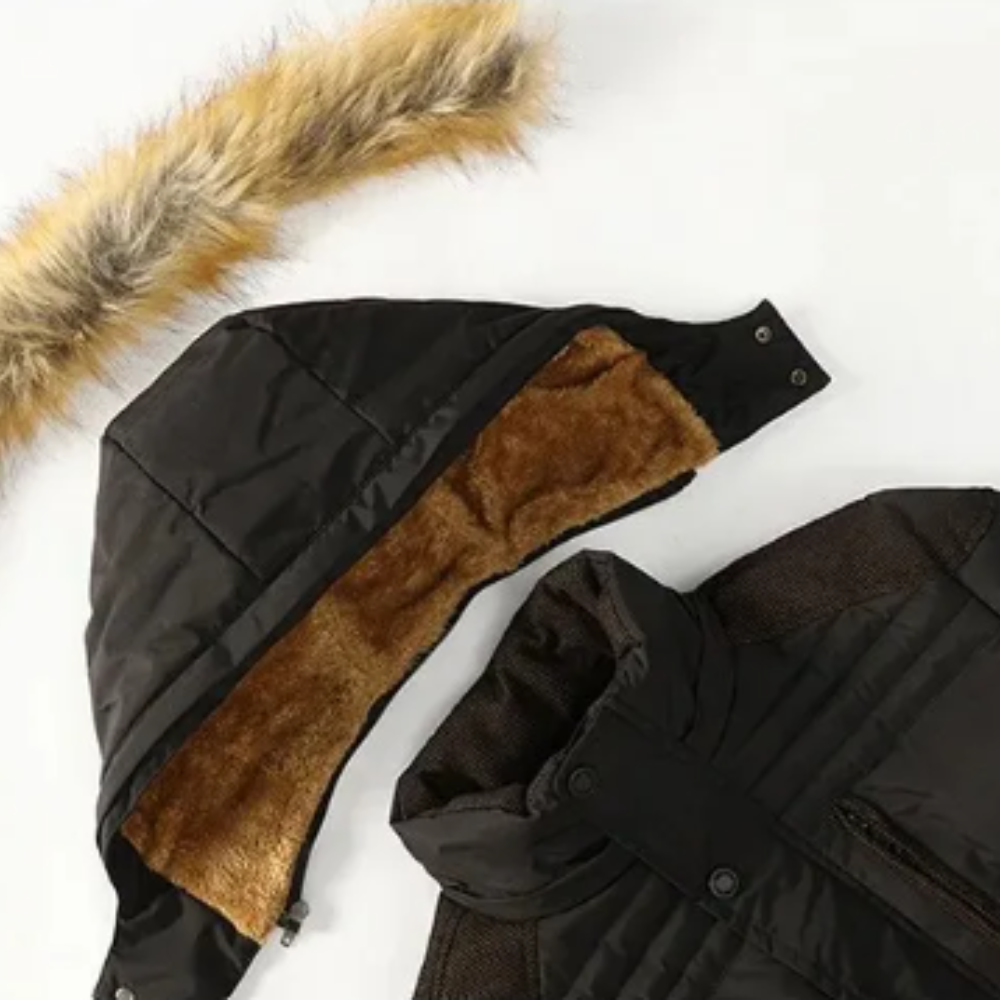 Adrien™ | Elegant Quilted Lined Winter Coat