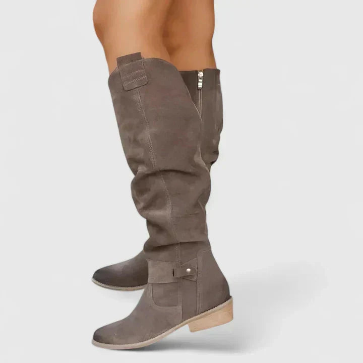 Women's Comfort Boots in Four Earth Tones