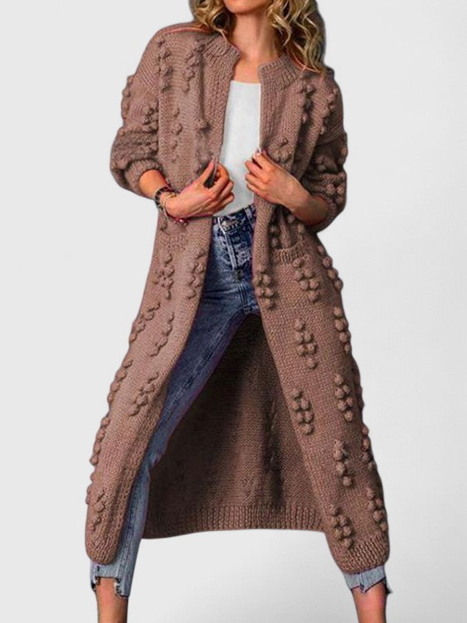 Women's Cardigan in Royal Blue, Rose Red or Coffee