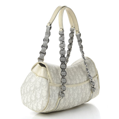 Christian Dior Monogram Romantique Trotter Bag Grey