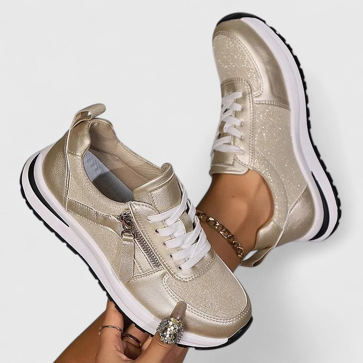 Women's Elegant Shoes in Silver, Gold and Black