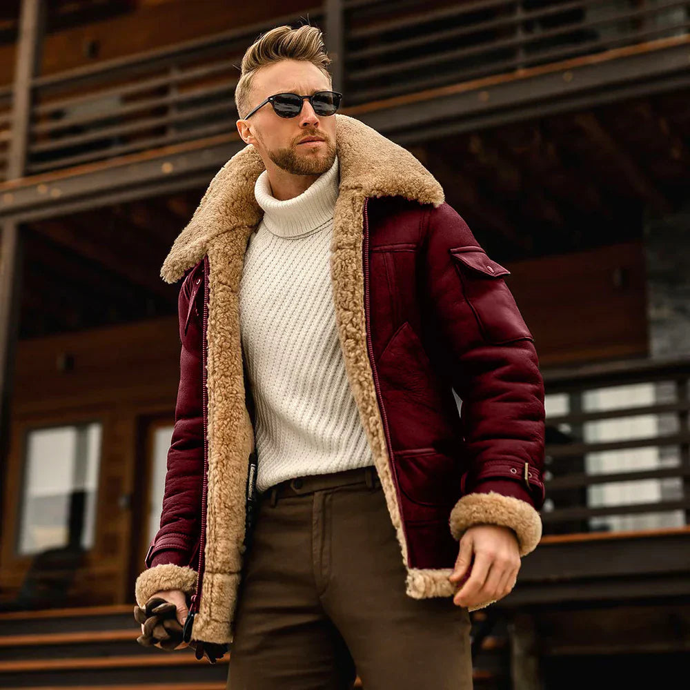 Antoine™ | Warm Aviator Jacket