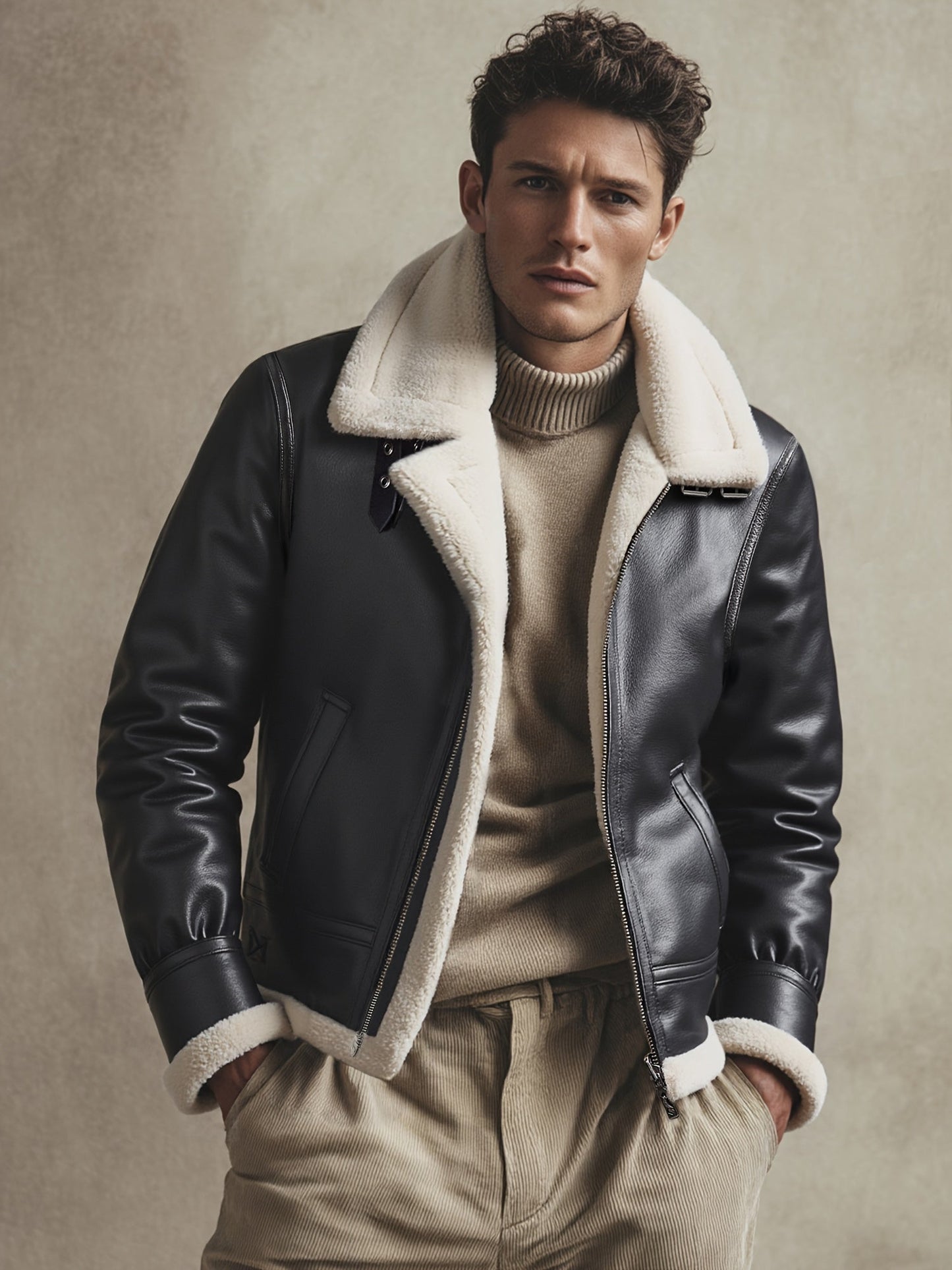 VANHOUTEN™ | WARM MOTORCYCLE JACKET FOR AUTUMN AND WINTER