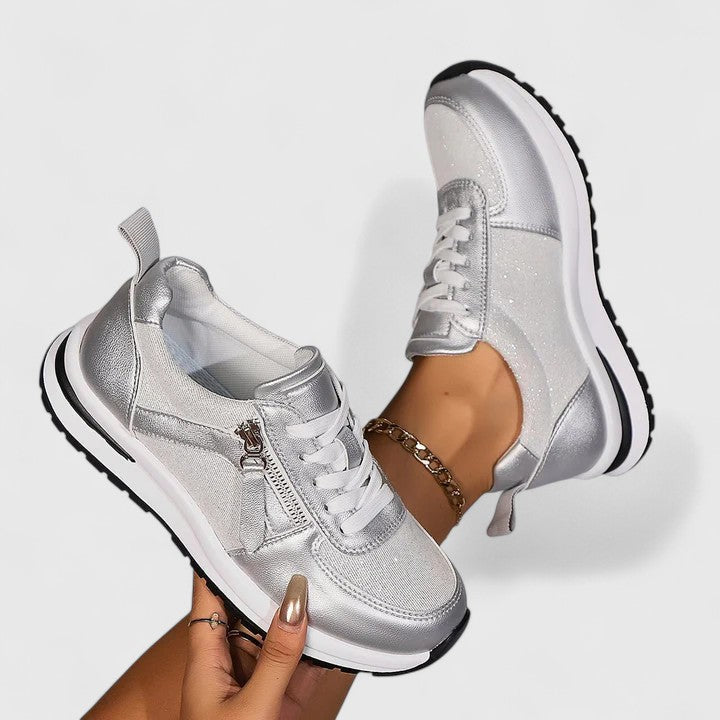 Women's Elegant Shoes in Silver, Gold and Black