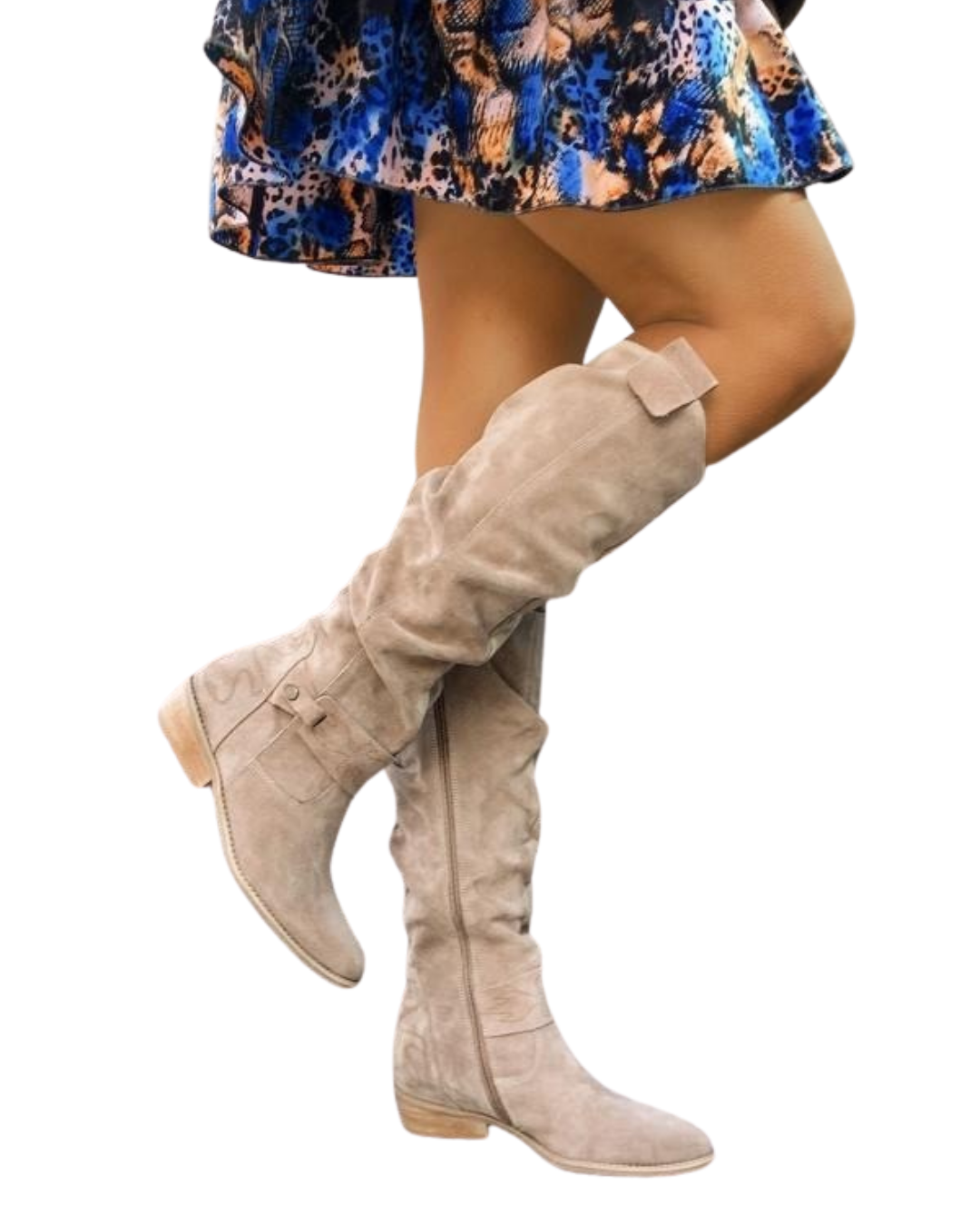 Zavira | Elegant and Warm Suede Boots for Women