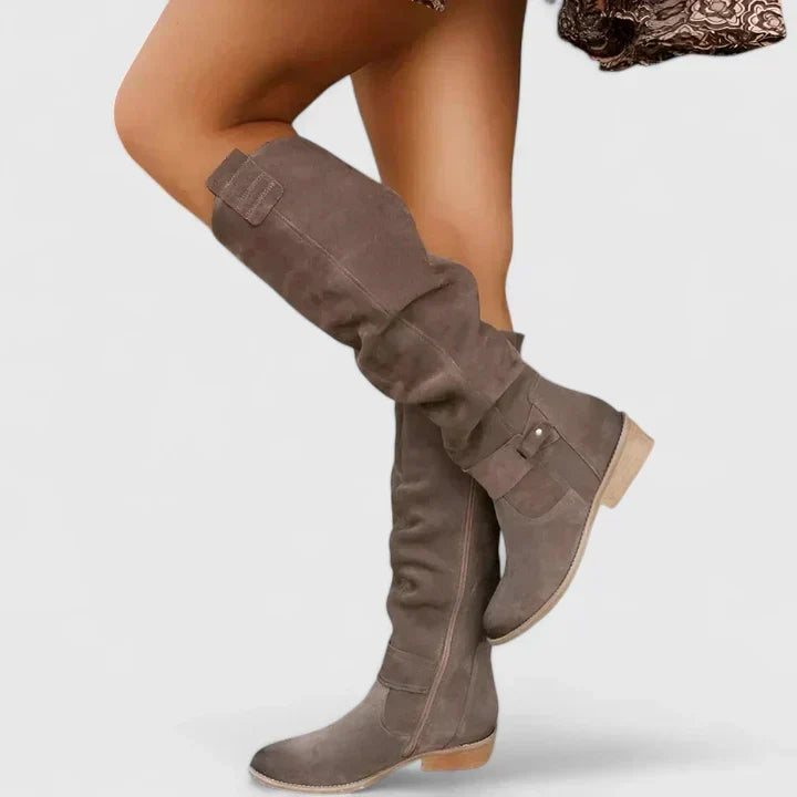 Women's Comfort Boots in Four Earth Tones