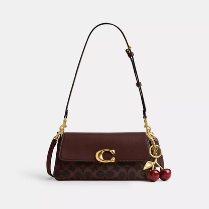 Coach Jet Shoulder Bag In Signature Canvas