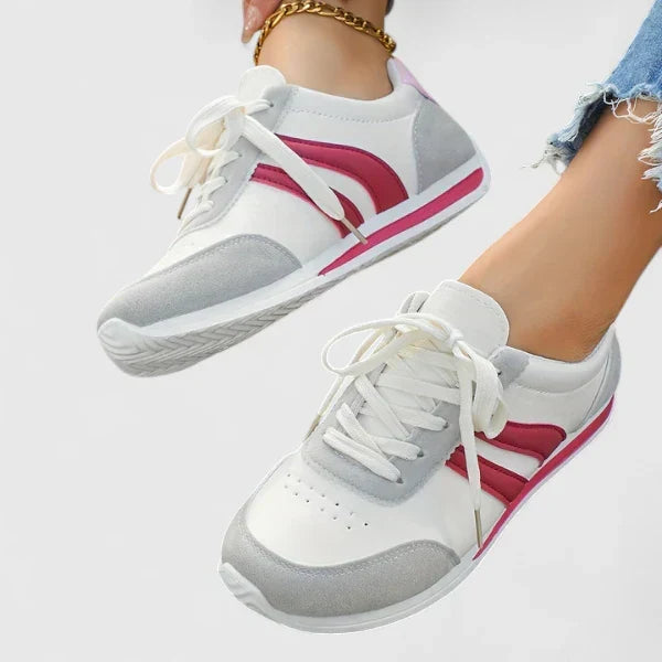 Women's Comfort Shoes in Red and Blue, US 5-11