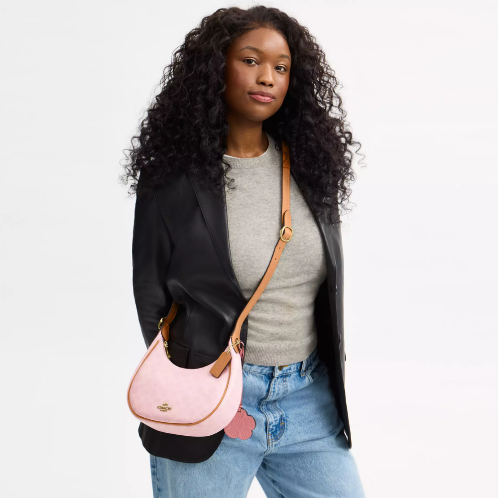 Coach Emily Shoulder Bag In Signature Canvas