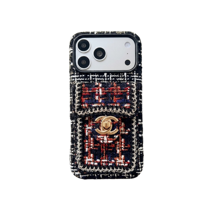 Chanel Tweed Phone Case