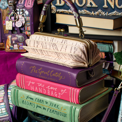 Vendula Travelling Library Bookshop Turn the Page Bag