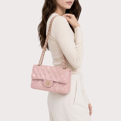 Chanel Small Classic Quilted Double Flap Bag