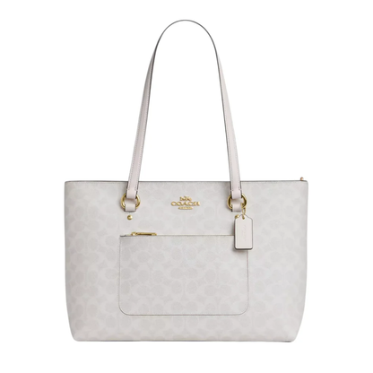 Coach Station Tote Bag In Signature Canvas