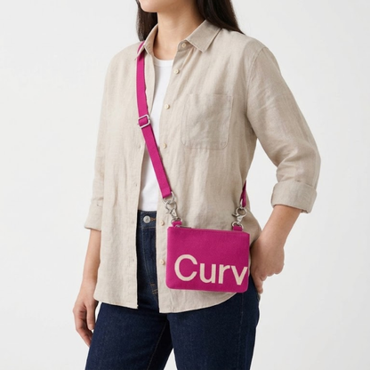 Curves Mini Knit Crossbody Bag